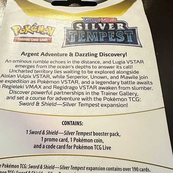 Pokeman Cards 2 sets Silver Tempest Sealed packs - Picture 15 of 16